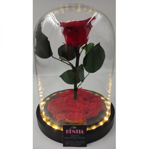 Καμπάνα Φωτιζόμενη Grand Prix με Τριαντάφυλλο Καρδιά - Image 2