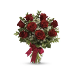 Μπουκέτο Αγίου Βαλεντίνου με Κόκκινα Τριαντάφυλλα Εισαγωγής Ολλανδίας Pretty in red