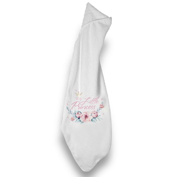 "Flower Little Princess" Τούρτα από πάνες-λευκά είδη και προίκα. - Image 7