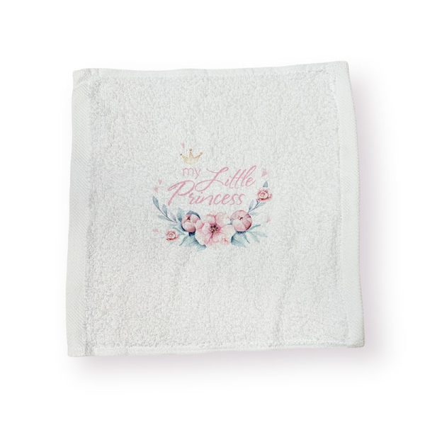 "Flower Little Princess" Τούρτα από πάνες-λευκά είδη και προίκα. - Image 4