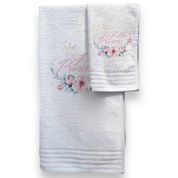 "Flower Little Princess" Τούρτα από πάνες-λευκά είδη και προίκα. - Image 6