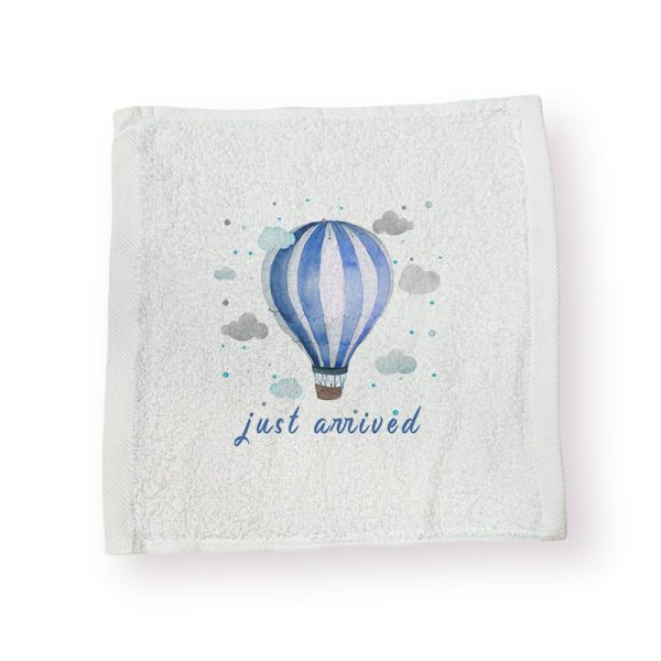 "Έφτασα Μπλέ Αερόστατο" Τούρτα από πάνες-λευκά είδη και προίκα. - Image 5