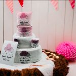 "Ροζ Συννεφάκι Sweet Dream " Τούρτα από πάνες-λευκά είδη και προίκα.